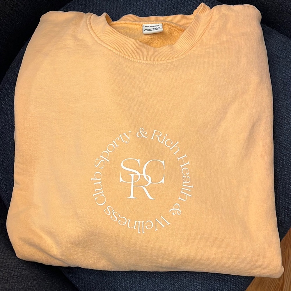 Crew neck sweatshirt